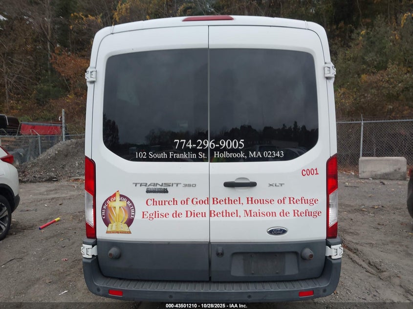 2017 Ford Transit-350 Xlt VIN: 1FBAX2CM0HKA61699 Lot: 43501210