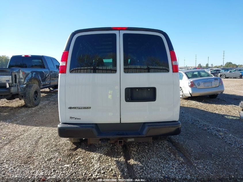 2017 Chevrolet Express 2500 Work Van VIN: 1GCWGBFF6H1348131 Lot: 43501284