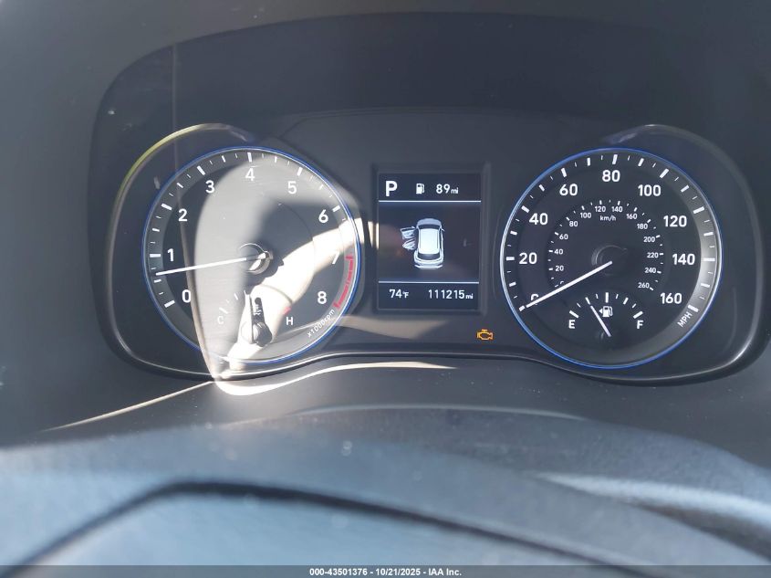 2020 Hyundai Kona Se VIN: KM8K12AA9LU446410 Lot: 43501376