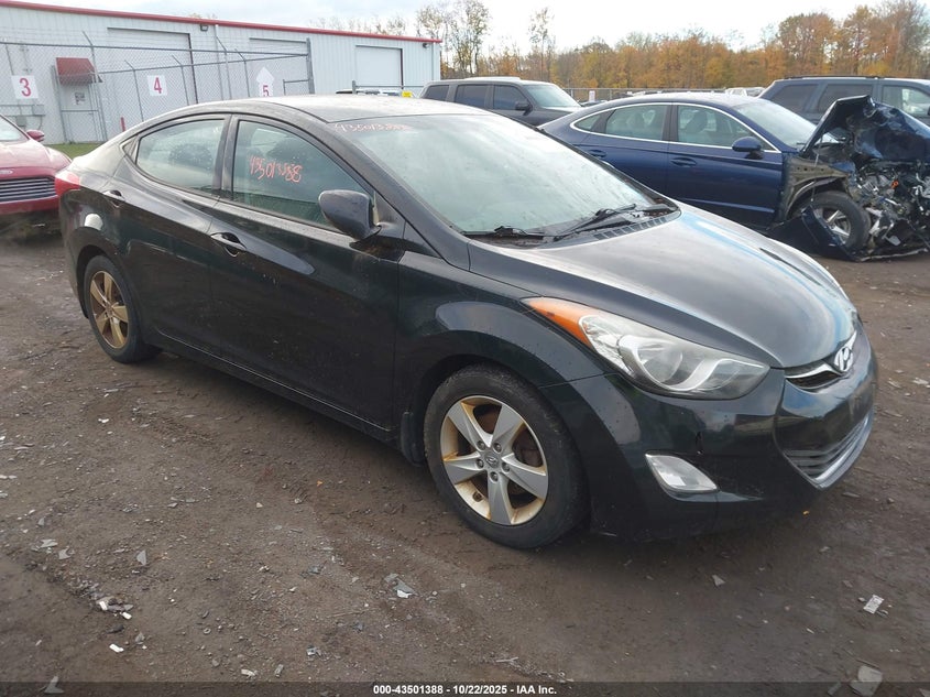2013 HYUNDAI ELANTRA GLS - 5NPDH4AE5DH417649