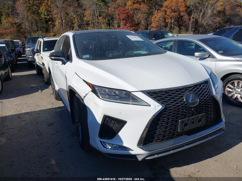 2021 LEXUS RX 350 F SPORT HANDLING - 2T2YZMDA4MC269998