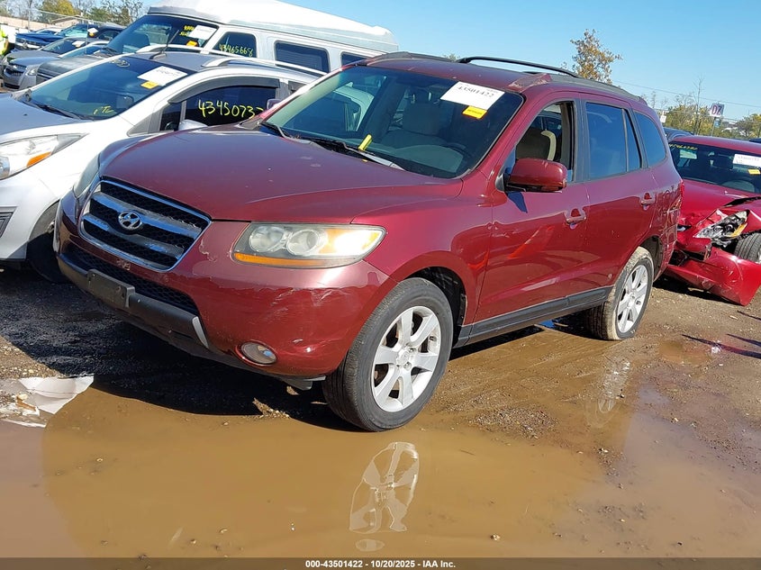 5NMSH13E67H079568 2007 HYUNDAI SANTA FE photo no. 2