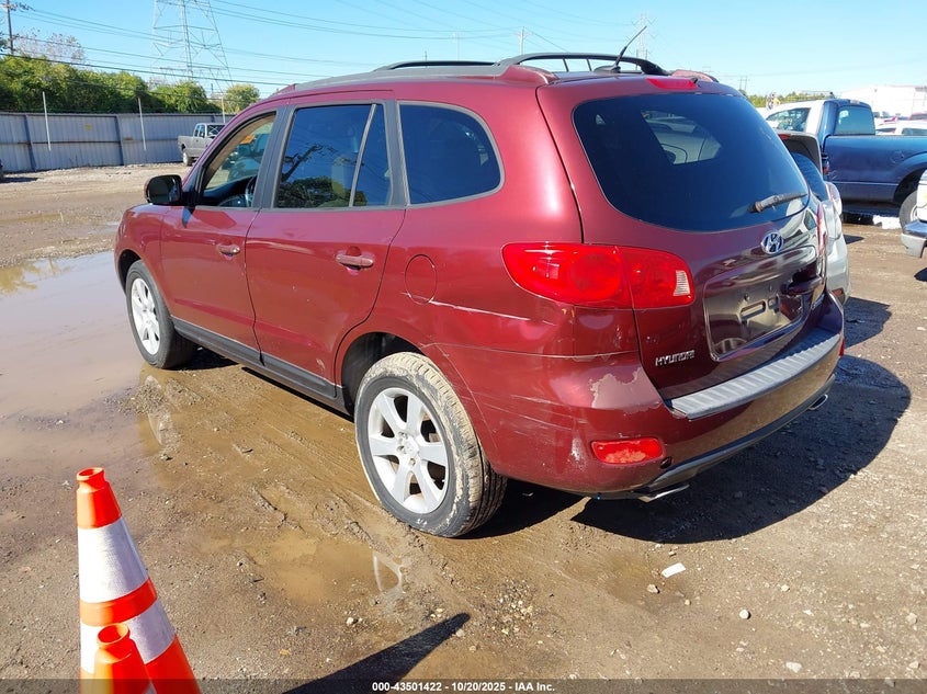 5NMSH13E67H079568 2007 HYUNDAI SANTA FE photo no. 3