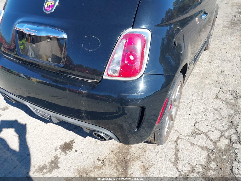 2015 FIAT 500 ABARTH 3C3CFFFH9FT580926