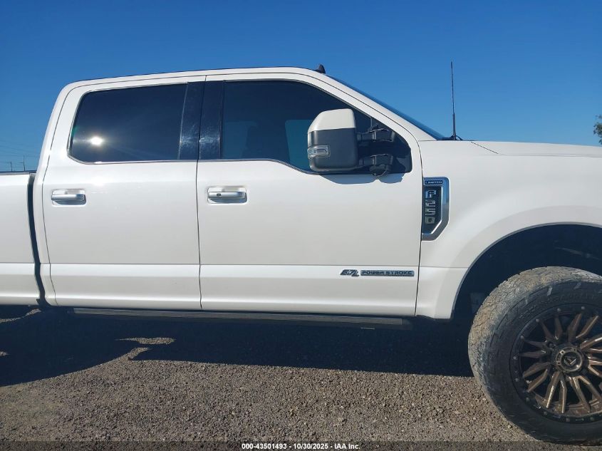 2019 Ford F-250 Limited VIN: 1FT7W2BT2KEE40825 Lot: 43501493