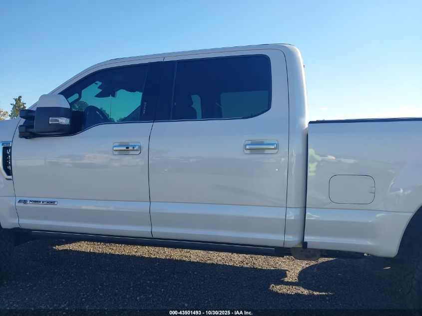 2019 Ford F-250 Limited VIN: 1FT7W2BT2KEE40825 Lot: 43501493