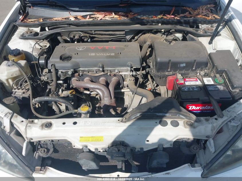 2005 Toyota Camry Se VIN: 4T1BE32K55U562191 Lot: 43501516