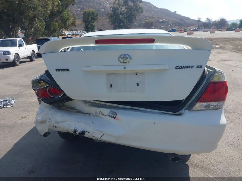 2005 Toyota Camry Se VIN: 4T1BE32K55U562191 Lot: 43501516