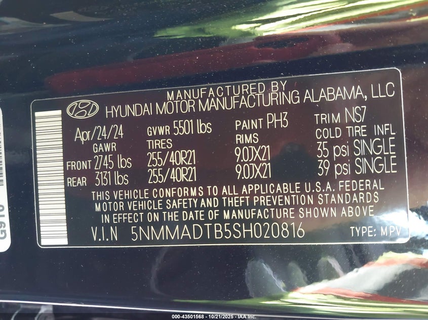 2025 GENESIS GV70 2.5T AWD 5NMMADTB5SH020816