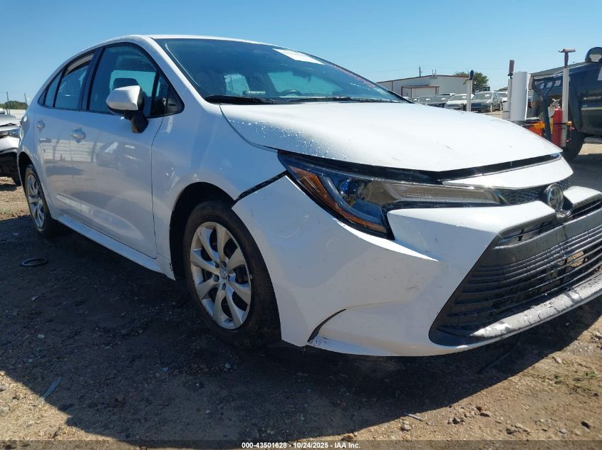2025 TOYOTA COROLLA LE - 5YFB4MDE9SP291522