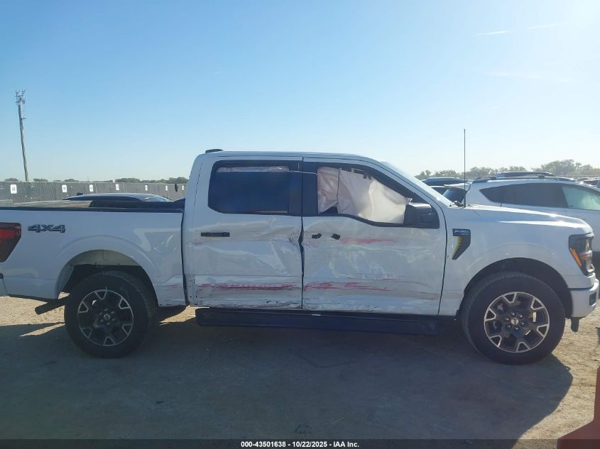 2024 Ford F-150 Stx VIN: 1FTFW2L57RKF48087 Lot: 43501638
