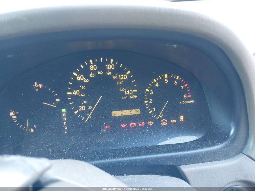 2000 Lexus Rx 300 VIN: JT6HF10U0Y0123228 Lot: 43501652