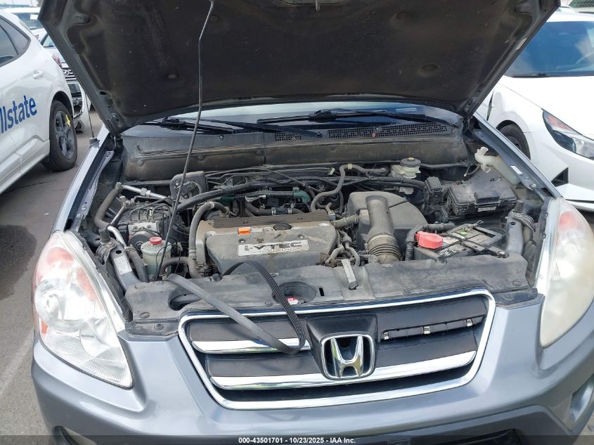 2006 Honda Cr-V Se VIN: SHSRD78956U407113 Lot: 43501701