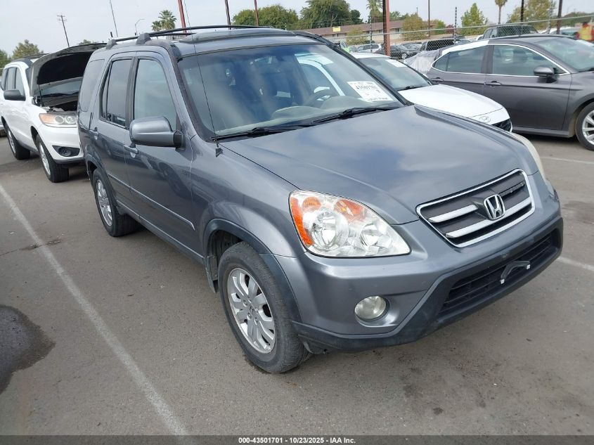 2006 Honda Cr-V Se VIN: SHSRD78956U407113 Lot: 43501701