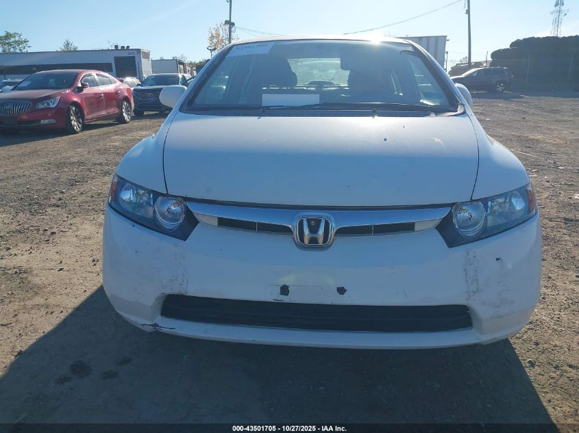 2008 Honda Civic Ex-L VIN: 2HGFA15908H516260 Lot: 43501705