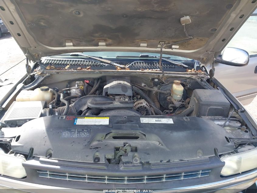 1999 Chevrolet Silverado 1500 Ls VIN: 1GCEK19T6XE162070 Lot: 43501792