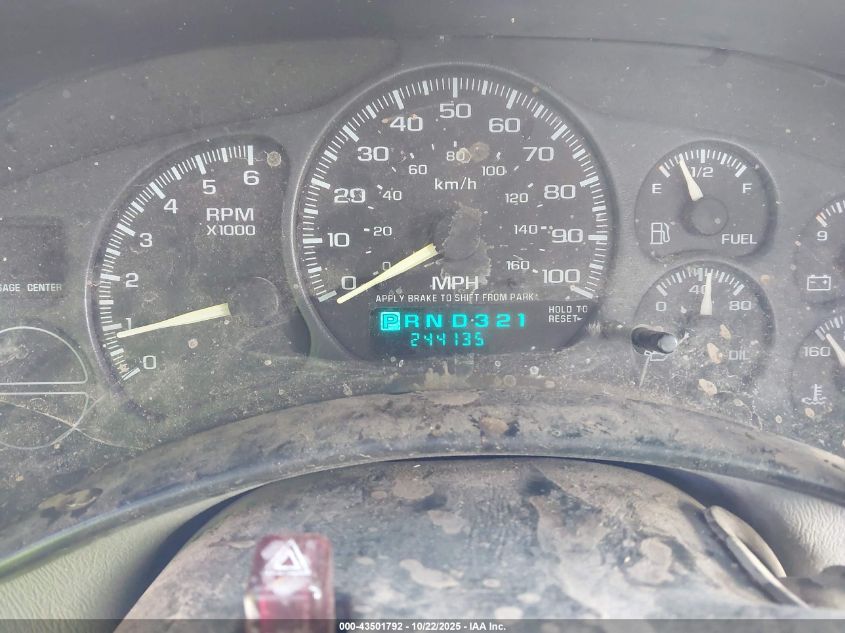 1999 Chevrolet Silverado 1500 Ls VIN: 1GCEK19T6XE162070 Lot: 43501792