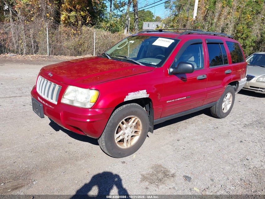 1J4GW48S14C315611 2004 JEEP GRAND CHEROKEE photo no. 2