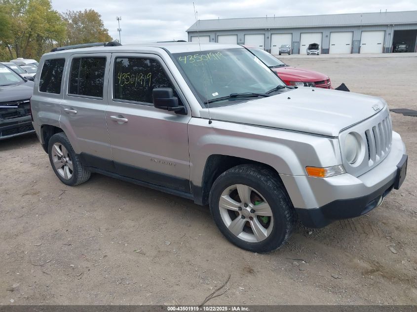 2013 JEEP PATRIOT LIMITED - 1C4NJPCB1DD260804