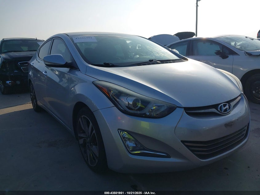 2014 HYUNDAI ELANTRA LIMITED - 5NPDH4AE3EH474854