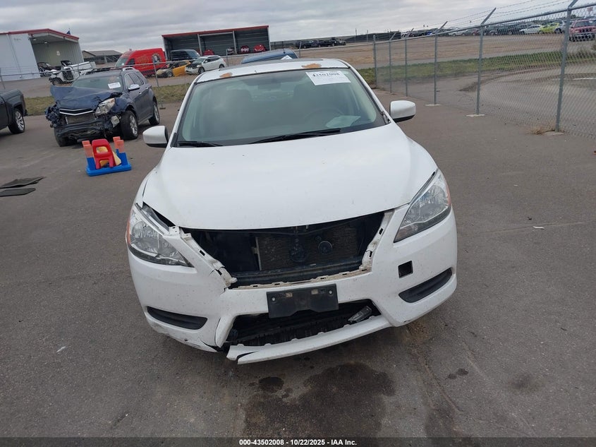 2015 NISSAN SENTRA SV 3N1AB7APXFY311083