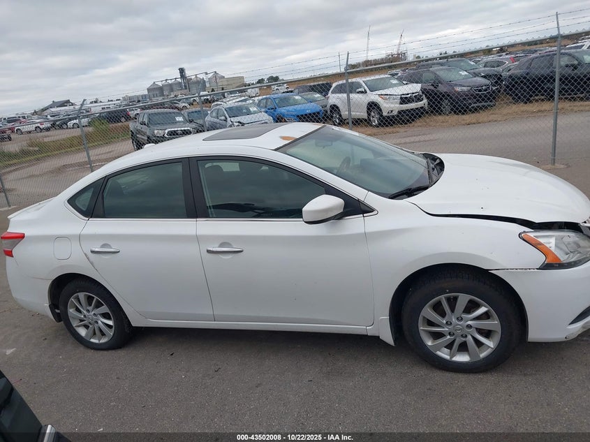 2015 NISSAN SENTRA SV 3N1AB7APXFY311083
