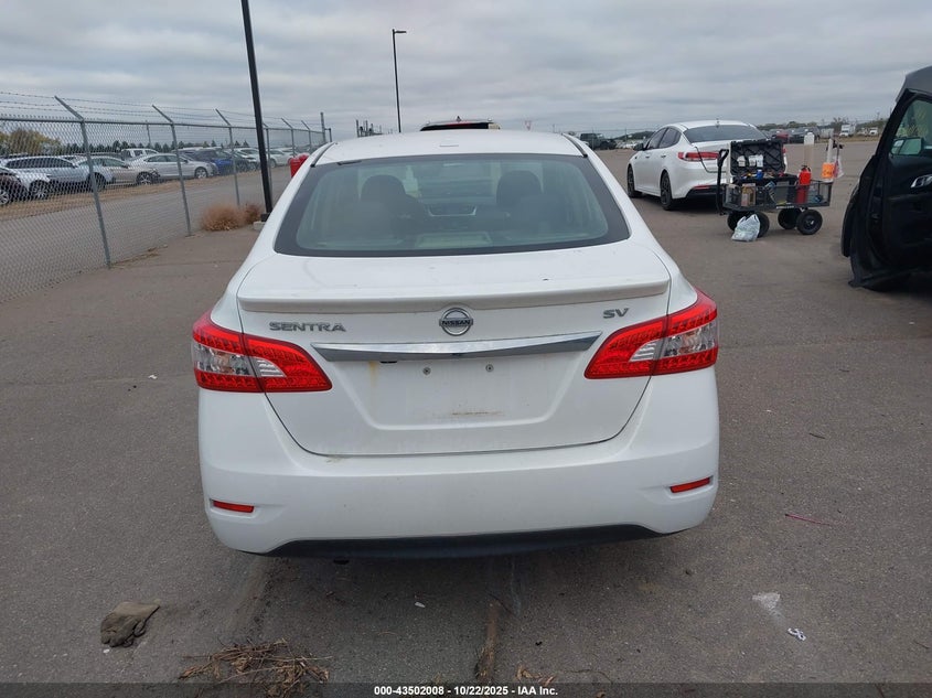 2015 NISSAN SENTRA SV 3N1AB7APXFY311083