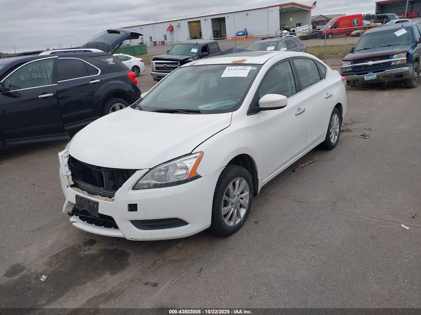 2015 NISSAN SENTRA SV 3N1AB7APXFY311083
