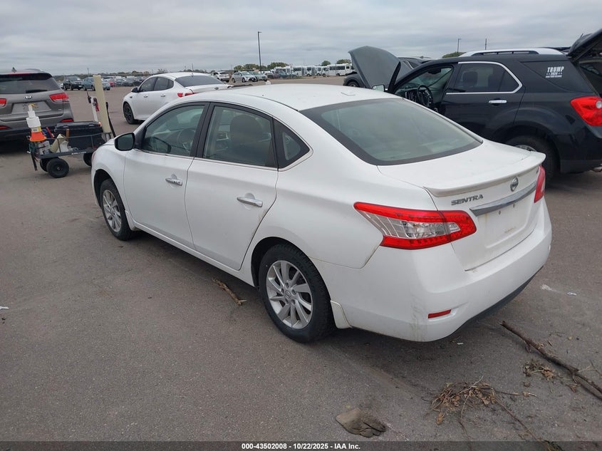2015 NISSAN SENTRA SV 3N1AB7APXFY311083