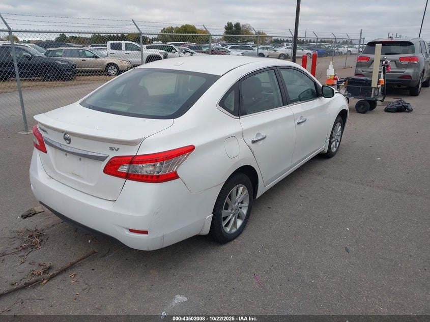 2015 NISSAN SENTRA SV 3N1AB7APXFY311083
