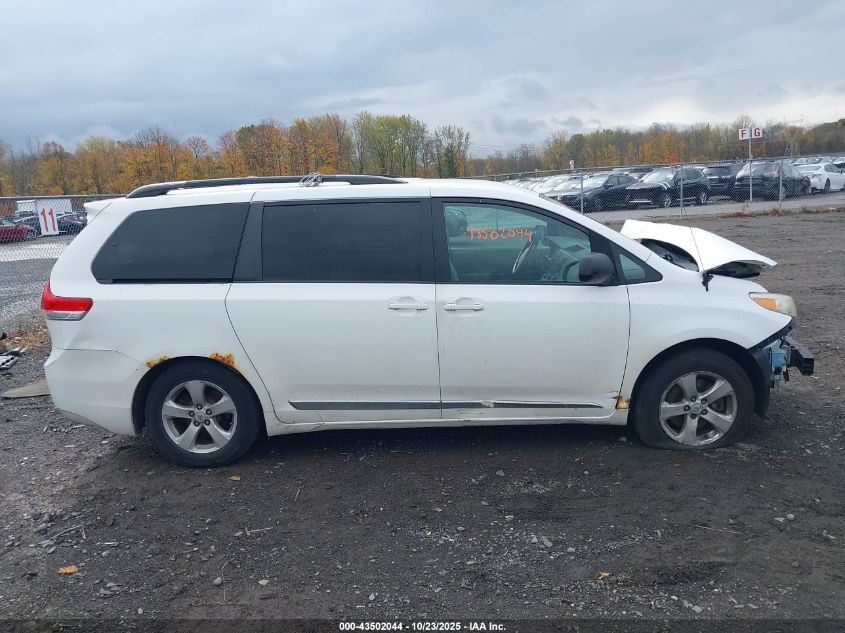 2011 Toyota Sienna Le V6 VIN: 5TDKK3DC5BS115685 Lot: 43502044