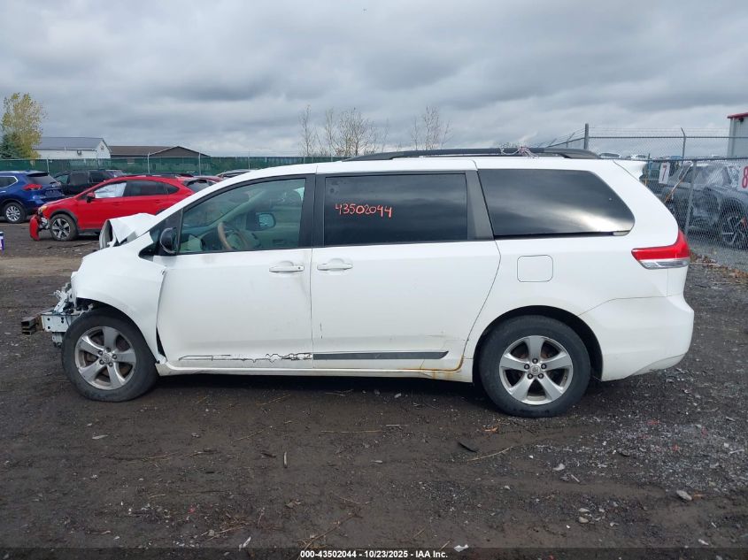 2011 Toyota Sienna Le V6 VIN: 5TDKK3DC5BS115685 Lot: 43502044