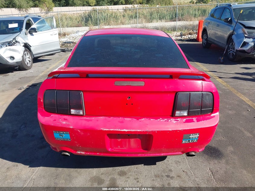 2006 Ford Mustang Gt VIN: 1ZVHT82HX65106072 Lot: 43502077