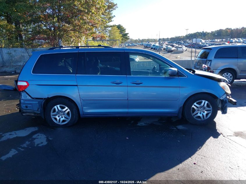2007 Honda Odyssey Ex-L VIN: 5FNRL38737B117973 Lot: 43502137