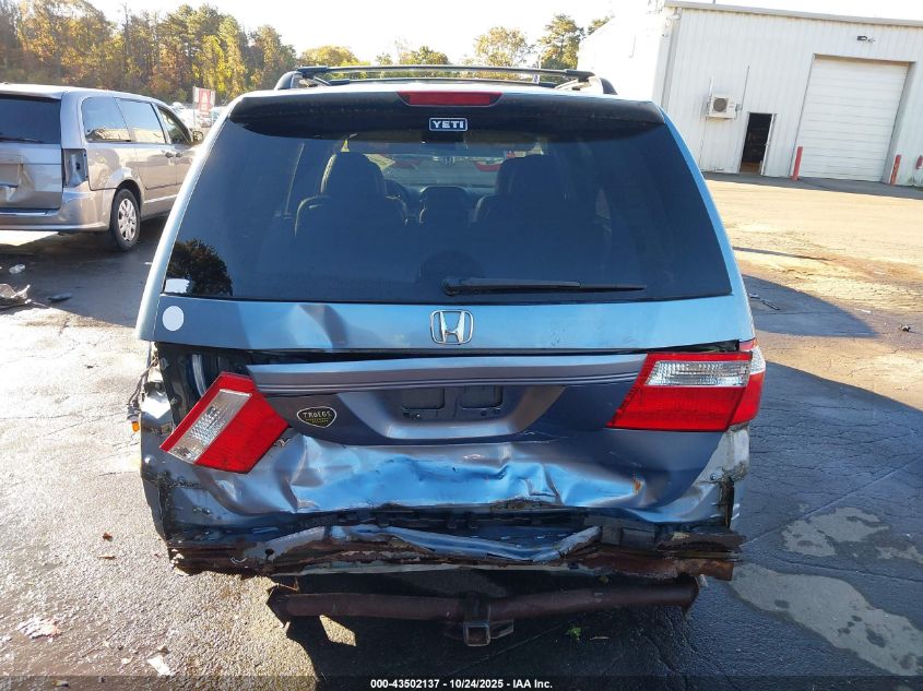 2007 Honda Odyssey Ex-L VIN: 5FNRL38737B117973 Lot: 43502137