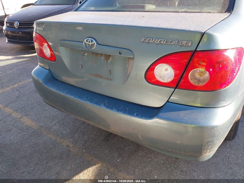 2005 Toyota Corolla Le VIN: 1NXBR32E05Z412181 Lot: 43502144