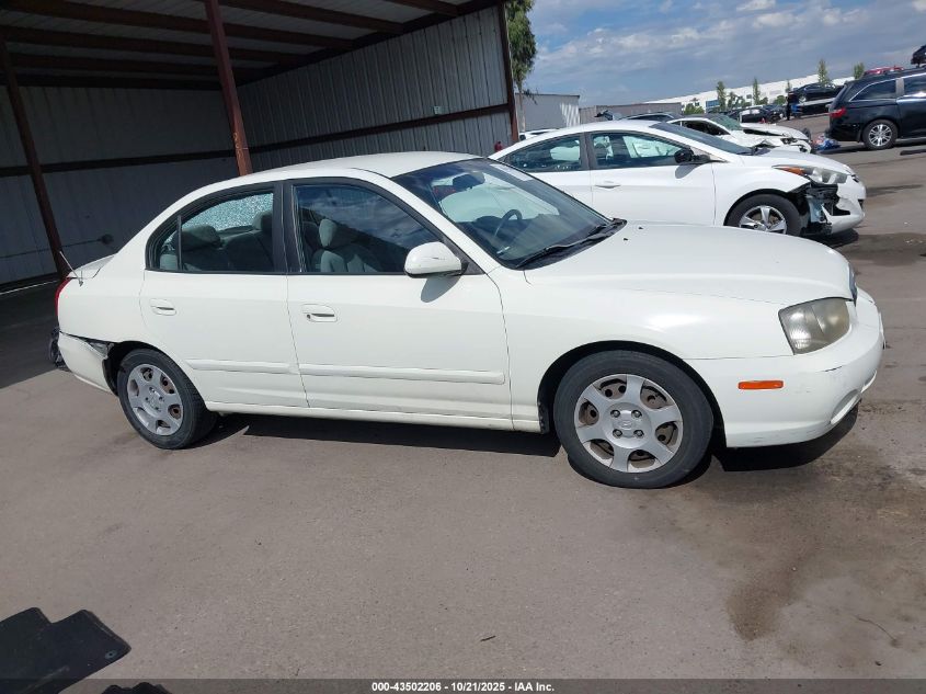 2003 Hyundai Elantra Gls/Gt VIN: KMHDN45D63U530889 Lot: 43502206
