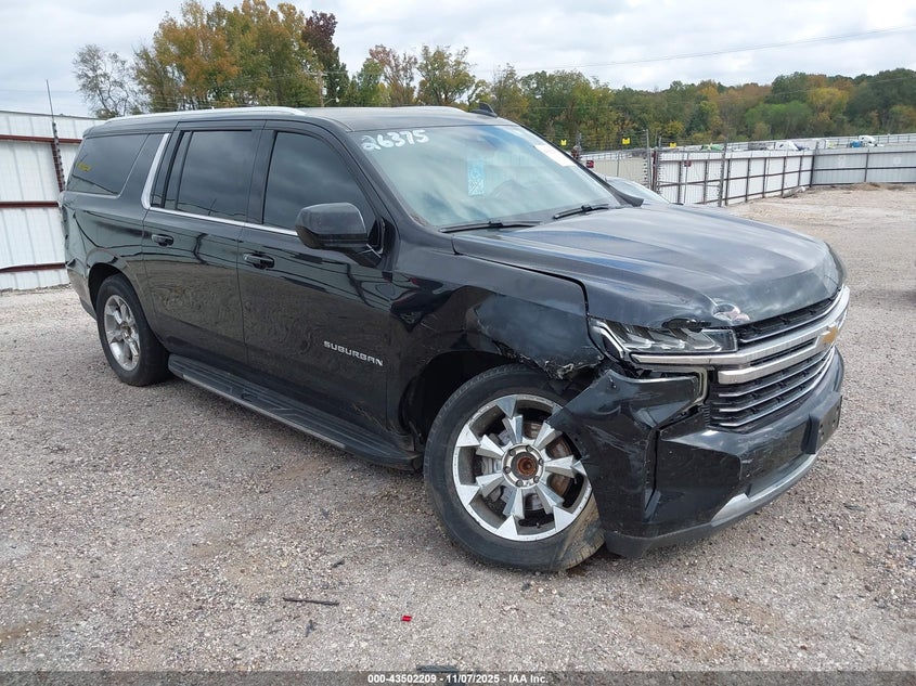 2022 CHEVROLET SUBURBAN 2WD LT - 1GNSCCKD7NR265722