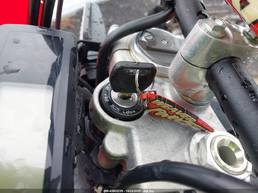 2022 Honda Crf450 Rl VIN: JH2PD1119NK302437 Lot: 43502239