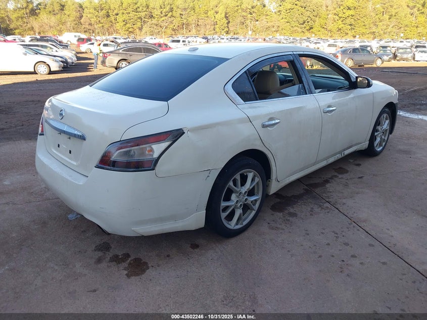 Vin: 1n4aa5ap5cc811425, lot: 43997208, nissan maxima 3.5 sv 20124