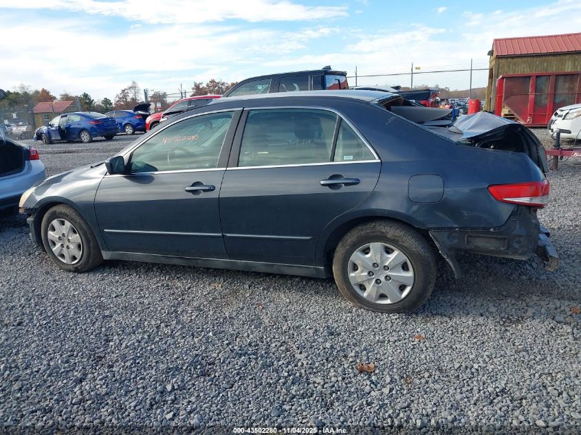 2003 Honda Accord 2.4 Lx VIN: 1HGCM56373A146427 Lot: 43502280