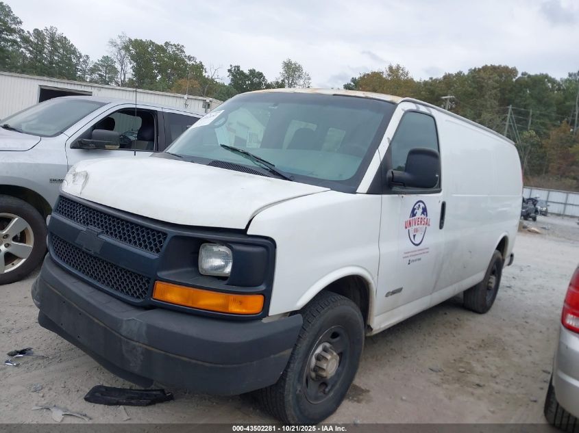 2006 Chevrolet Express Work Van VIN: 1GCGG25V661235015 Lot: 43502281