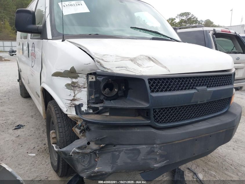 2006 Chevrolet Express Work Van VIN: 1GCGG25V661235015 Lot: 43502281