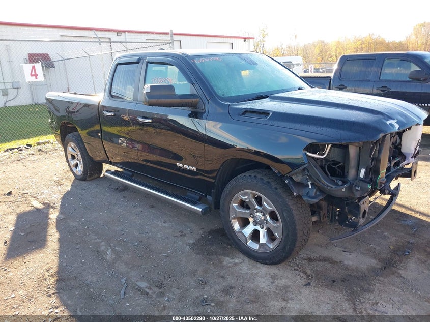 2019 RAM 1500 BIG HORN/LONE STAR  4X4 6'4 BOX - 1C6SRFBT0KN587712