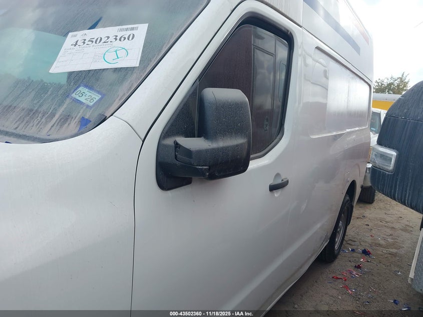 2019 Nissan Nv Cargo Nv2500 Hd S V6 VIN: 1N6BF0LY0KN804892 Lot: 43502360