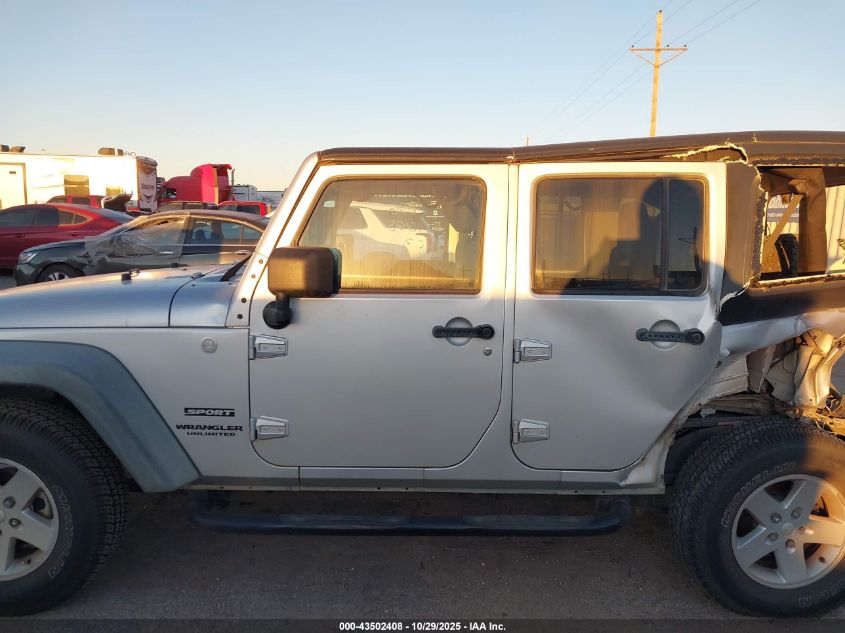 2011 Jeep Wrangler Unlimited Sport VIN: 1J4BA3H12BL503142 Lot: 43502408
