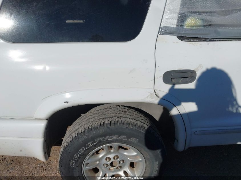 2001 Dodge Durango VIN: 1B4HS28N51F556874 Lot: 43502572