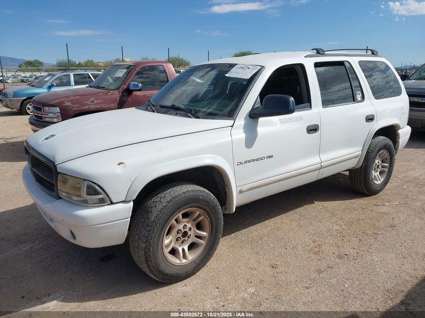 1B4HS28N51F556874 2001 DODGE DURANGO photo no. 2