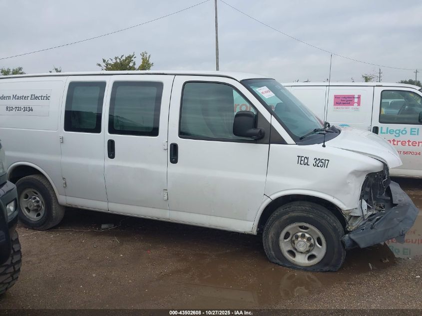 2014 Chevrolet Express 2500 Work Van VIN: 1GCWGFCA6E1213887 Lot: 43502608