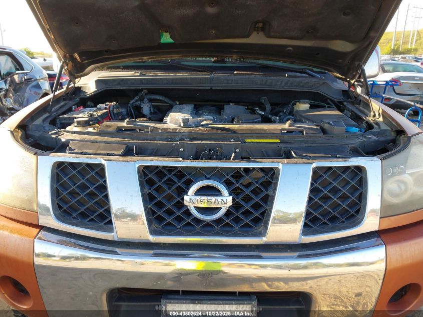 2005 Nissan Titan Le VIN: 1N6BA07B65N571206 Lot: 43502624